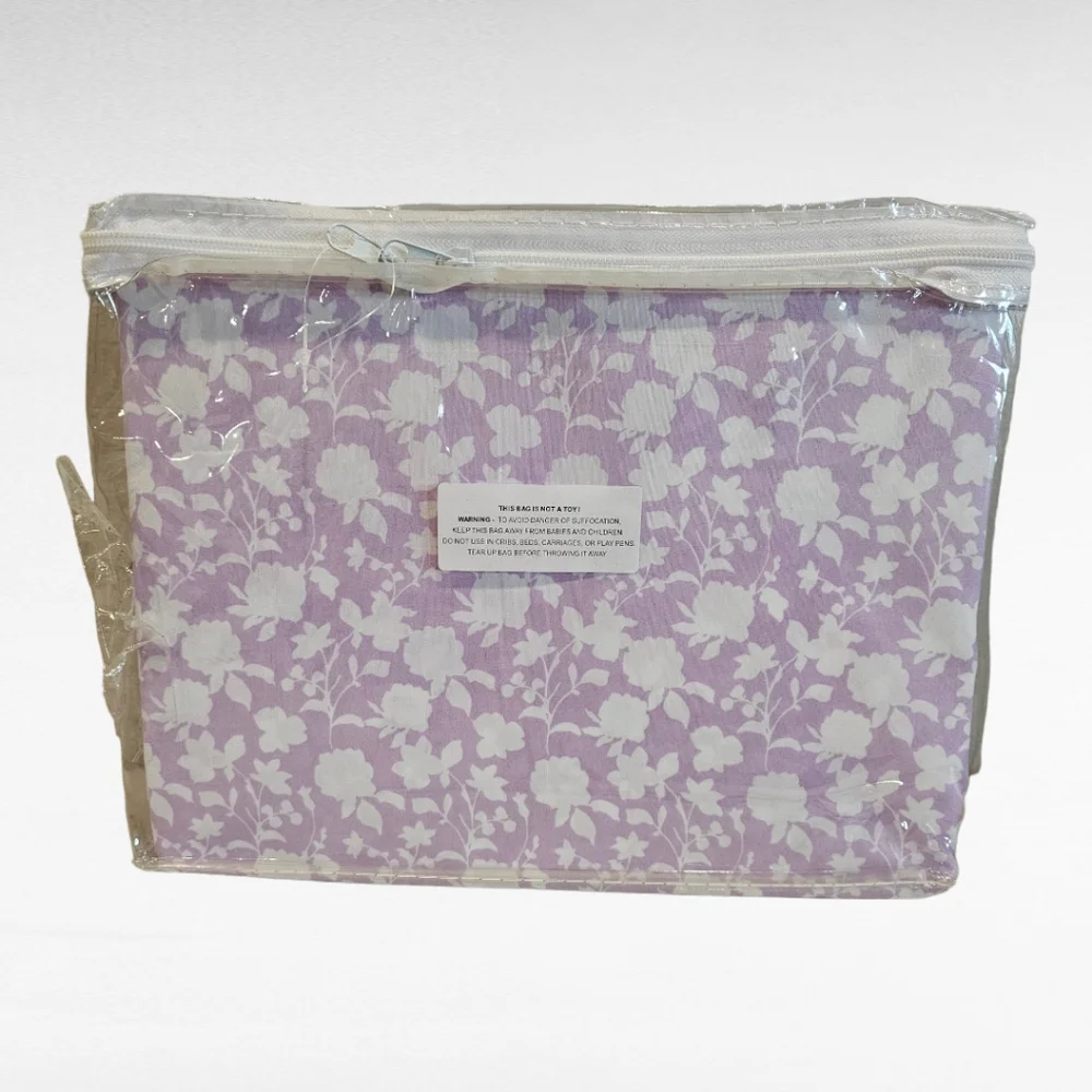 Bedtite Absolutely Fitting Twin Lilac Sheet Set